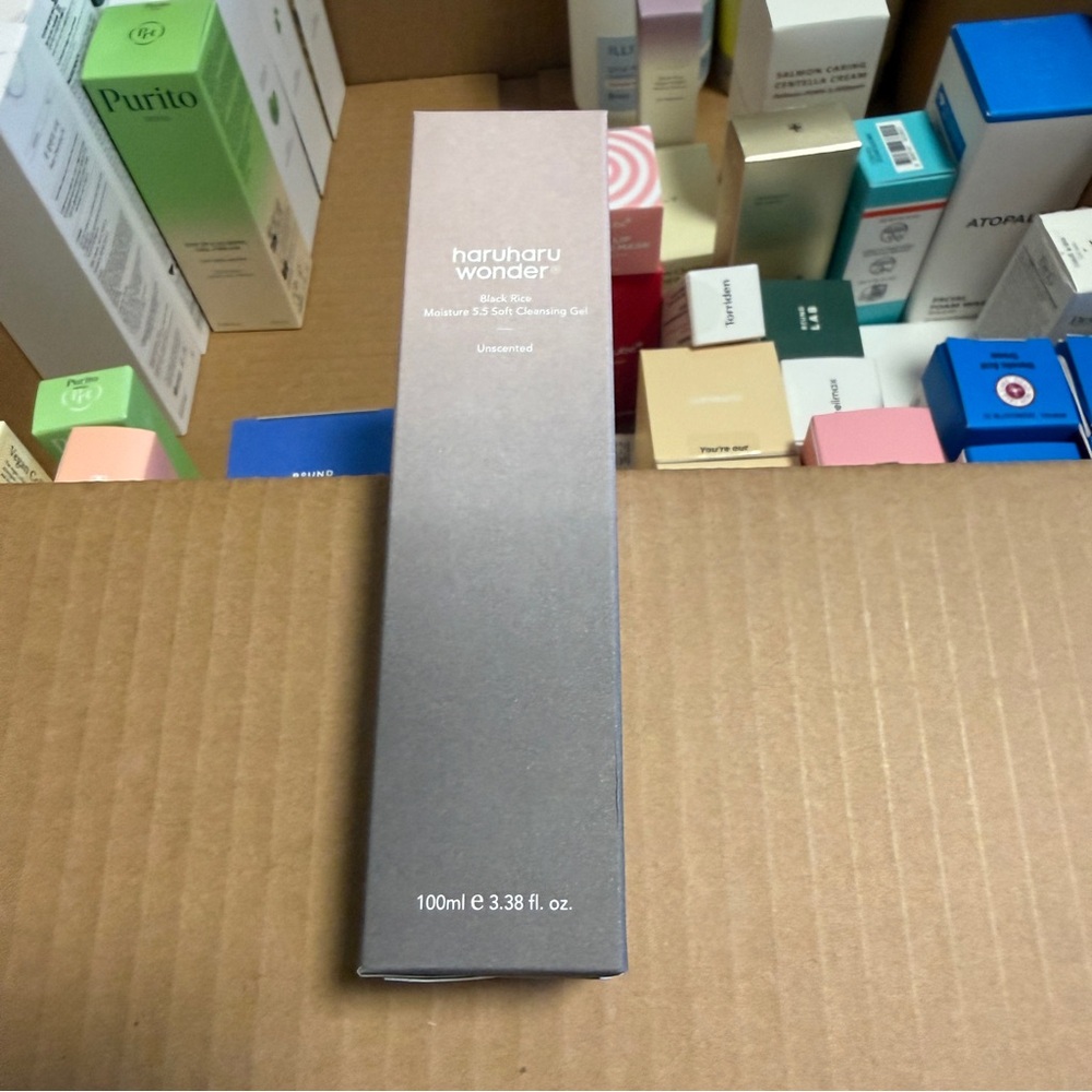 Haruharu wonder Black Rice Moisture 5.5 Soft Cleansing Gel 100ml 3.38oz K-Beauty